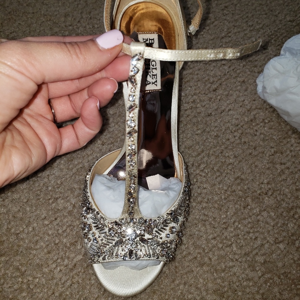 COPY - Badgley Mischka - Sarah shoe, size 9 - Picture 6 of 7